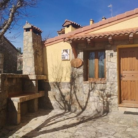 Tinao De Gredos Villa Barajas de Gredos Dış mekan fotoğraf
